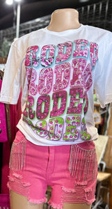 Fringy Pink Shorts