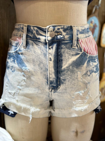 Ole Bess denim shorts
